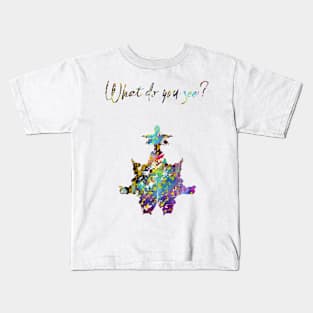 Rorschach inkblot test Kids T-Shirt